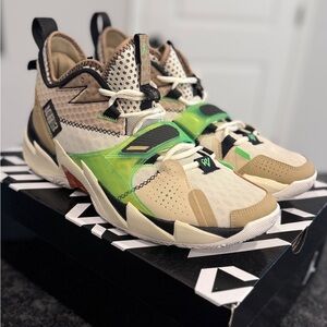 Stylish Men’s Sneakers - Jordan Why Not Sneakers in Parachute Beige Size 12